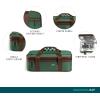 imageRachael Ray Expandable Insulated Casserole Carrier for Hot or Cold Food Thermal Lasagna Lugger Tote for Potluck Parties Picnic and Cookouts Fits 9quot x 13quot Baking DishForest Green Plaid