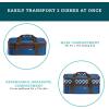 imageRachael Ray Expandable Insulated Casserole Carrier for Hot or Cold Food Thermal Lasagna Lugger Tote for Potluck Parties Picnic and Cookouts Fits 9quot x 13quot Baking DishNavy