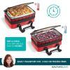 imageRachael Ray Expandable Insulated Casserole Carrier for Hot or Cold Food Thermal Lasagna Lugger Tote for Potluck Parties Picnic and Cookouts Fits 9quot x 13quot Baking DishRed Buffalo Check
