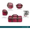imageRachael Ray Lasagna Lugger Thermal Insulated Casserole Carrier for Hot or Cold Food Lugger Tote for Potluck Parties Picnic and Cookouts Fits 9quot x 13quot Baking DishBurgundy