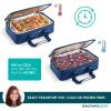imageRachael Ray Lasagna Lugger Thermal Insulated Casserole Carrier for Hot or Cold Food Lugger Tote for Potluck Parties Picnic and Cookouts Fits 9quot x 13quot Baking DishNavy Gingham