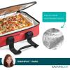 imageRachael Ray Lasagna Lugger Thermal Insulated Casserole Carrier for Hot or Cold Food Lugger Tote for Potluck Parties Picnic and Cookouts Fits 9quot x 13quot Baking DishRed Buffalo Check