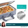 imageRachael Ray Lugger Duo Insulated Casserole Carrier for Hot or Cold Food Thermal Lasanga Lugger Tote for Potluck Parties Picnic and Cookouts Fits 9quot x 13quot Baking Dish Slate StripeSlate Stripe