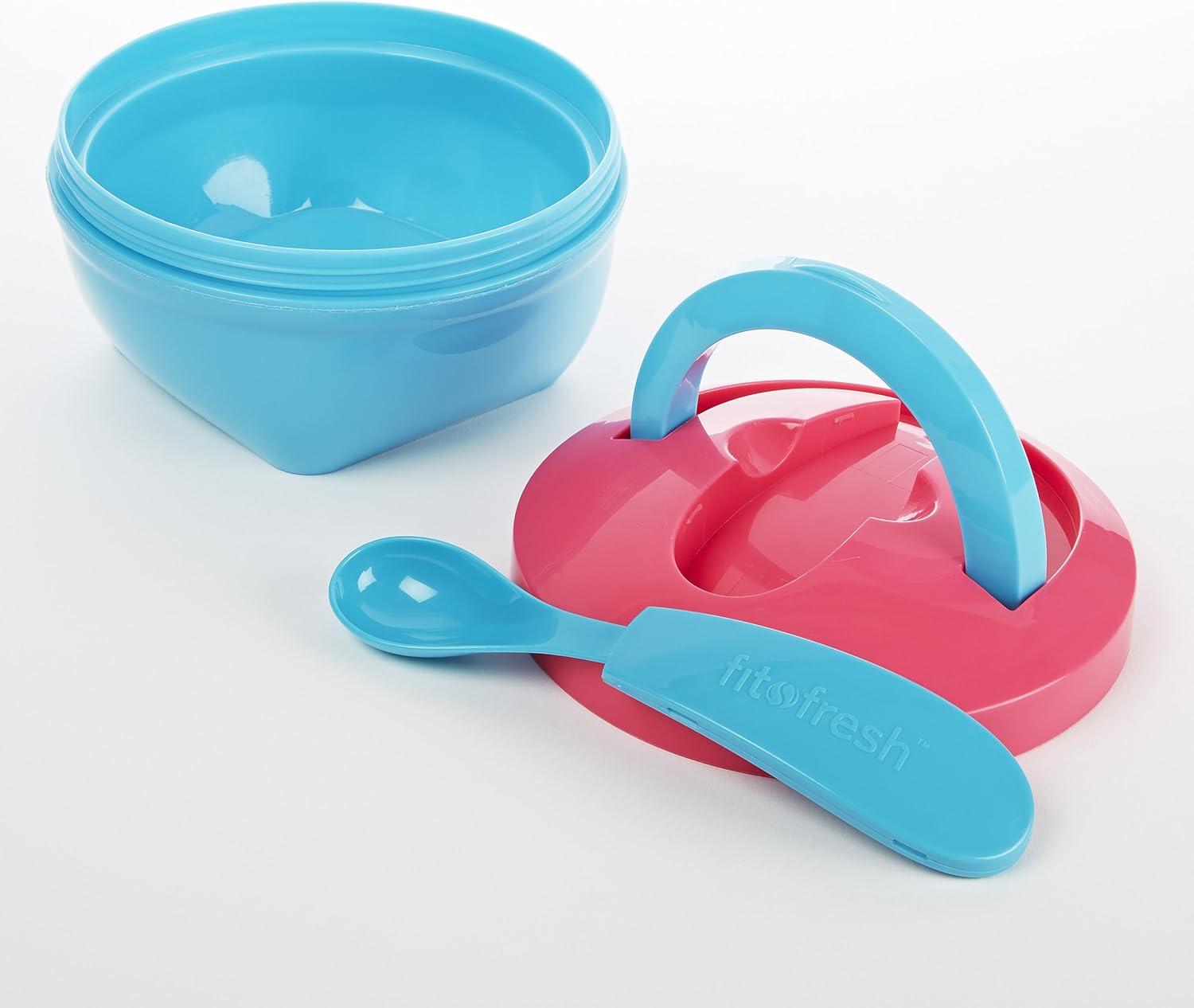 imageFit ampamp Fresh Kids SpillProof Meal Container 14 ounce capacity Colors may varyKids Hot Lunch Container