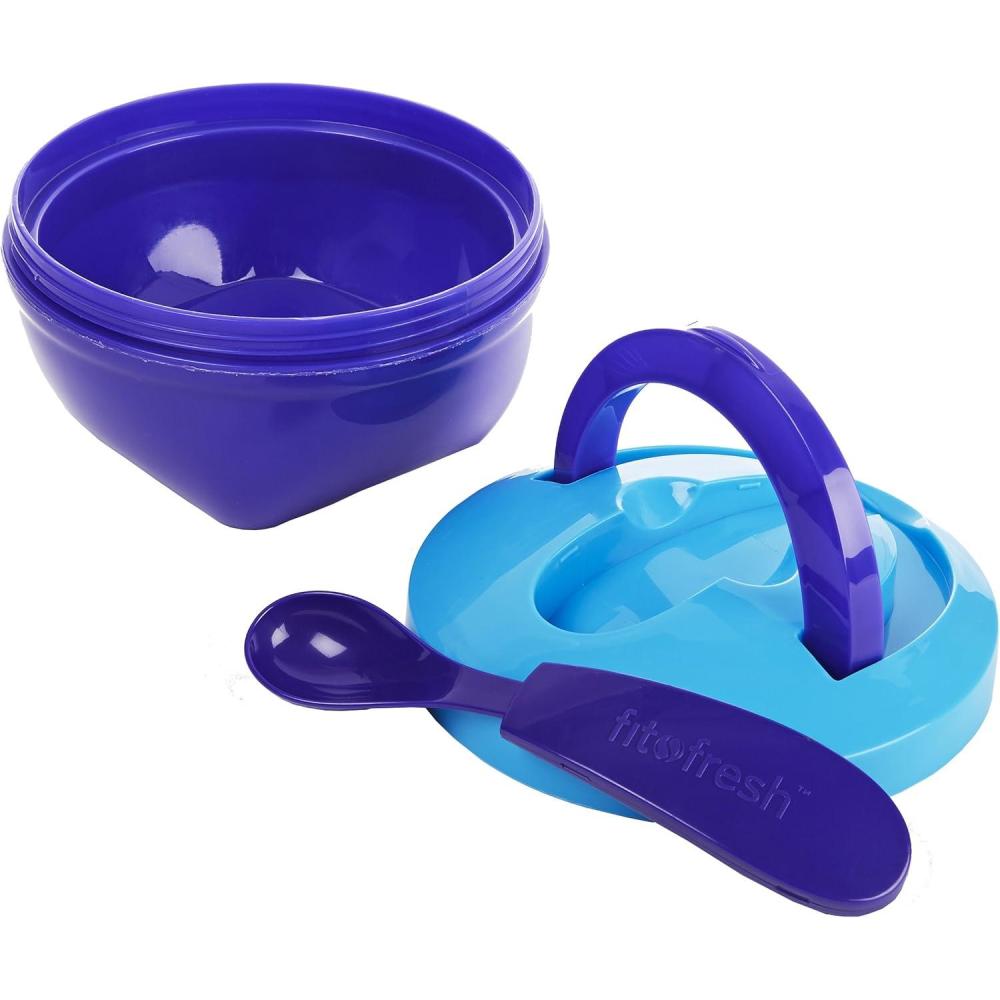 imageFit ampamp Fresh Kids SpillProof Meal Container 14 ounce capacity Colors may varyKids Hot Lunch Container