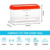 imageFit ampamp Fresh 12Cup Snack Set Condiment ampamp Salad Dressing Containers Reusable ampamp Leakproof Lunch Containers Perfect for Insulated Lunch Bag Lunch Box ampamp More 5PK Multicolor2 cup