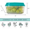 imageFit ampamp Fresh 12Cup Snack Set Condiment ampamp Salad Dressing Containers Reusable ampamp Leakproof Lunch Containers Perfect for Insulated Lunch Bag Lunch Box ampamp More 5PK Multicolor1 Cup
