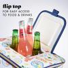 imageFit ampamp Fresh 24Can Soft Cooler Bag Insulated LeakResistant Portable Soft Cooler Large Cooler Soft Sided Cooler Bag Travel Cooler Pina ColadaAl Fresco