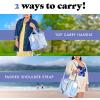 imageFit ampamp Fresh 24Can Soft Cooler Bag Insulated LeakResistant Portable Soft Cooler Large Cooler Soft Sided Cooler Bag Travel Cooler Pina ColadaBlue Gingham
