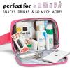imageFit ampamp Fresh Carefree Cooler Collection  Insulated Leakproof WaterResistant Tote ampamp Mini Sling Bag for Summer Pool ampamp Travel3Can  Hot Pink
