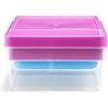 imageFit ampamp Fresh Kids SpillProof Meal Container 14 ounce capacity Colors may varyDivided Lunch Pack Carrier w Ice Pack