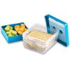 imageFit ampamp Fresh Kids SpillProof Meal Container 14 ounce capacity Colors may varyDivided Lunch Pack Carrier w Ice Pack