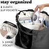 imageFit ampamp Fresh Large Beach Bag for Women  Extra Large Travel Tote With PocketsBlack