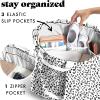 imageFit ampamp Fresh Large Beach Bag for Women  Extra Large Travel Tote With PocketsMicro Cheetah