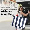 imageFit ampamp Fresh Large Beach Bag for Women  Extra Large Travel Tote With PocketsNavy
