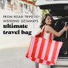 imageFit ampamp Fresh Large Beach Bag for Women  Extra Large Travel Tote With PocketsPink