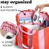 imageFit ampamp Fresh Large Beach Bag for Women  Extra Large Travel Tote With PocketsPink