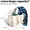 imageFit ampamp Fresh Large Beach Bag for Women  Extra Large Travel Tote With PocketsTaupe
