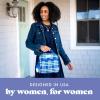 imageFit ampamp Fresh Lunch Bag For Women Insulated Womens Lunch Bag For Work Large Lunch Box For Women With Two Matching Containers Townsend Lunch Bag Navy WildflowerBlue Pistachio Plaid