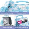 imageFit ampamp Fresh Lunch Bag For Women Insulated Womens Lunch Bag For Work Large Lunch Box For Women With Two Matching Containers Townsend Lunch Bag Navy WildflowerLight Blue Gingham