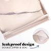 imageFit ampamp Fresh Reusable PEVA Storage Bags 3 Pack Reusable Food Storage Bags LeakProof Bag Durable Reusable Sandwich Bags Freezer Safe Bags Hand Wash Easy to Clean EcoFriendly Pink BowsIvory Feline Fine