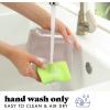 imageFit ampamp Fresh Reusable PEVA Storage Bags 3 Pack Reusable Food Storage Bags LeakProof Bag Durable Reusable Sandwich Bags Freezer Safe Bags Hand Wash Easy to Clean EcoFriendly Pink BowsIvory Feline Fine