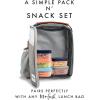 imageFit ampamp Fresh Small Plastic Containers With Lids 4 oz Snack Containers for Adults and Kids Reusable Leakproof Dressing and Condiment Containers Multicolor 5PK Light12 Cup