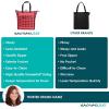 imageRachael Ray Chillout Soft Cooler Bag Large Reusable Insulated Grocery Bag with Zippered Top Travel Tote for Hot or Cold Food Grocery Tote BagRed Buffalo Check