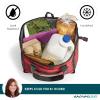 imageRachael Ray Chillout Soft Cooler Bag Large Reusable Insulated Grocery Bag with Zippered Top Travel Tote for Hot or Cold Food Grocery Tote BagRed Buffalo Check