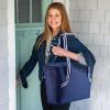 imageRachael Ray Field Tote  Soft Sided Zippered Cooler Bag Insulated and Leak Proof Grocery Bag Portable Travel Cooler Hot or Cold Carrier Navy