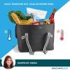 imageRachael Ray Insulated Thermal Canvas Tote IvoryBlack