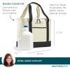 imageRachael Ray Insulated Thermal Canvas Tote IvoryIvory