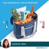 imageRachael Ray Insulated Thermal Canvas Tote IvoryNavy