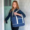 imageRachael Ray Insulated Thermal Canvas Tote IvoryNavy
