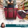 imageRachael Ray Jumbo Chillout Thermal Tote Insulated Soft Sided Cooler BagBurgundy