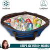 imageRachael Ray Jumbo Chillout Thermal Tote Insulated Soft Sided Cooler BagNavy