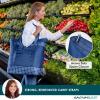 imageRachael Ray Jumbo Chillout Thermal Tote Insulated Soft Sided Cooler BagNavy Gingham