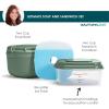 imageRachael Ray Soup ampamp Sandwich Container For Lunch Hot Soup Lunch Container For Adults Reusable Soup Bowl With Container For Sandwich or Toppings Includes Removable Ice Pack Hot or Cold Food StorageSoup  Sandwich Set  Green