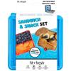 Divided Lunch Pack Carrier w/ Ice Pack