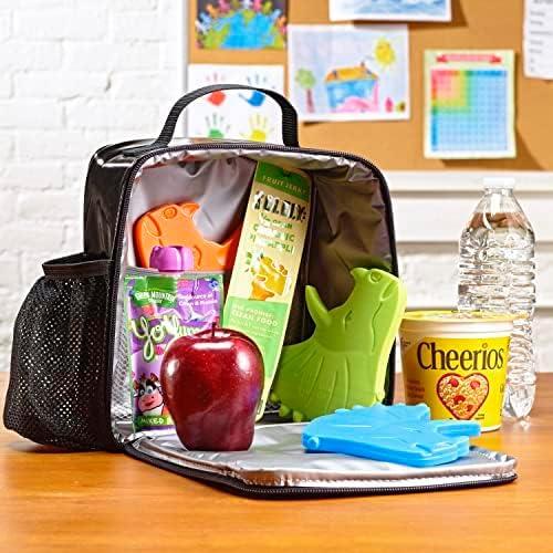 imageFit ampamp Fresh Cool Coolers Kids Lunch Box Ice Packs Slim Ice Packs for Lunch Bags Lunch Ice Packs ReusableMulticolored 8 Pack UnicornDinosaur 12 PK
