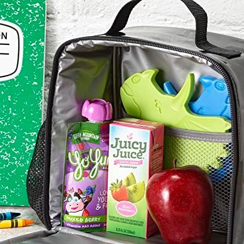 imageFit ampamp Fresh Cool Coolers Kids Lunch Box Ice Packs Slim Ice Packs for Lunch Bags Lunch Ice Packs ReusableMulticolored 8 Pack UnicornDinosaur 12 PK