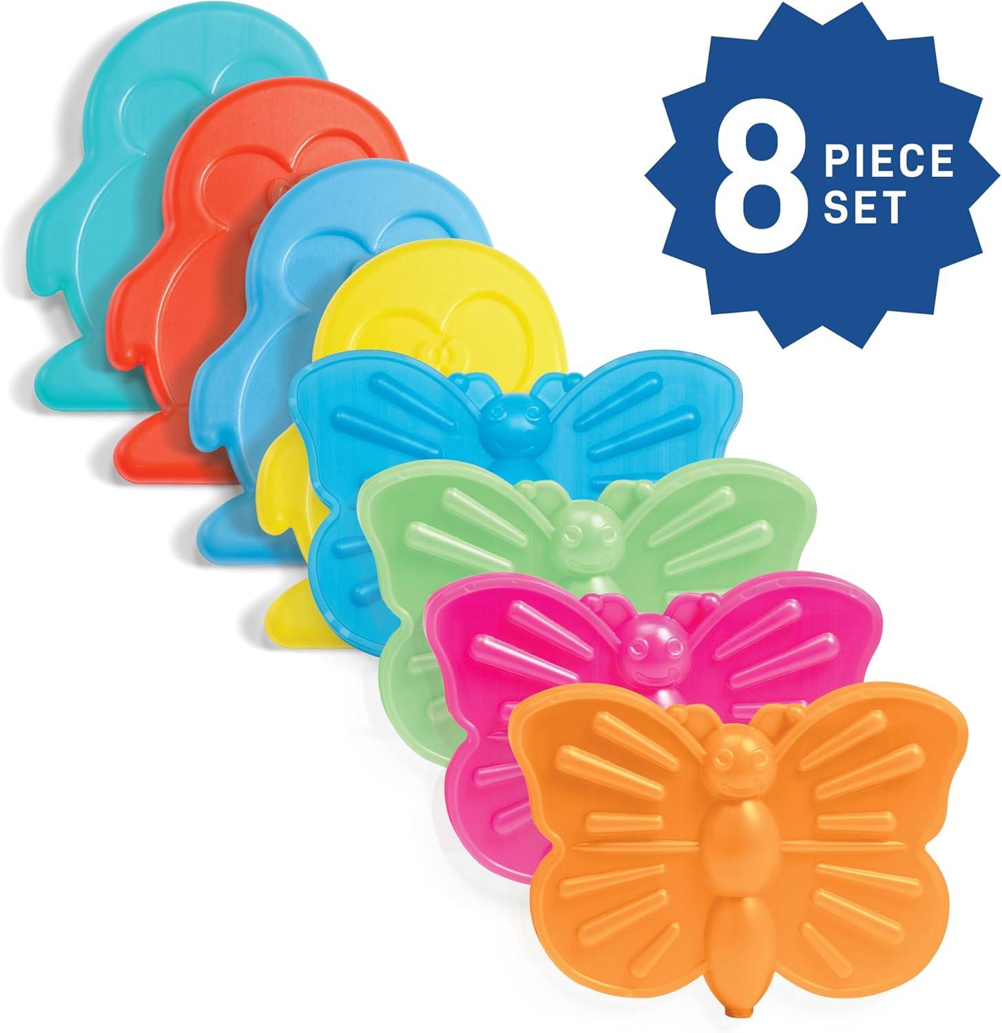 imageFit ampamp Fresh Cool Coolers Kids Lunch Box Ice Packs Slim Ice Packs for Lunch Bags Lunch Ice Packs ReusableMulticolored 8 Pack UnicornPenguin Butterfly