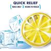 imageCool Coolers Boo Boo Flexible Gel Ice Pack 4x4 Reusable Cold Compress for Minor Injuries 3 Pack DinoAssorted Fruit