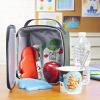 imageCool Coolers Kids Lunch Box Ice Packs Slim Ice Packs for Lunch Bags ReusableMulticolored 4 Pack DinosaurPenguin