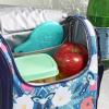 imageCool Coolers Kids Lunch Box Ice Packs Slim Ice Packs for Lunch Bags ReusableMulticolored 4 Pack DinosaurPenguin