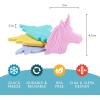 imageCool Coolers Kids Lunch Box Ice Packs Slim Ice Packs for Lunch Bags ReusableMulticolored 4 Pack DinosaurUnicorn