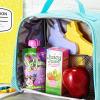 imageCool Coolers Kids Lunch Box Ice Packs Slim Ice Packs for Lunch Bags ReusableMulticolored 4 Pack DinosaurUnicorn
