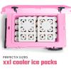 imageCool Coolers XL Fashion Icicles by Fit  Fresh 4pk Ice Pack Sticks for Coolers Freezer Packs for Lunchboxes Pearl WhitePearl White  Cooler Size 2PK