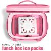 imageCool Coolers XL Fashion Icicles by Fit  Fresh 4pk Ice Pack Sticks for Coolers Freezer Packs for Lunchboxes Pearl WhitePearl White  Large 4PK