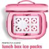 imageCool Coolers XL Fashion Icicles by Fit  Fresh 4pk Ice Pack Sticks for Coolers Freezer Packs for Lunchboxes Pearl WhitePearl White  XLarge 4PK